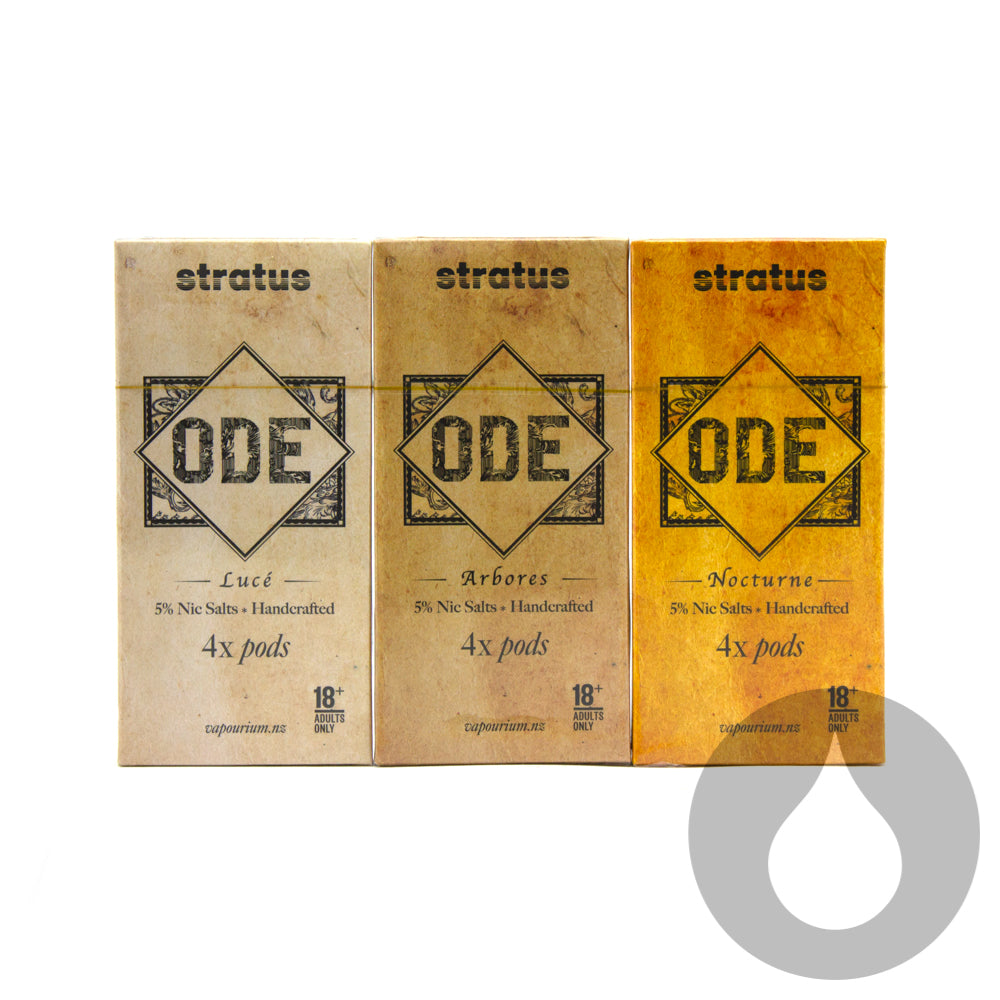 Vapourium Stratus Pods - Ode - Arbores - 4 Pack  - Eliquids NZ - New Zealand's Vape, Ecig & Eliquid Store